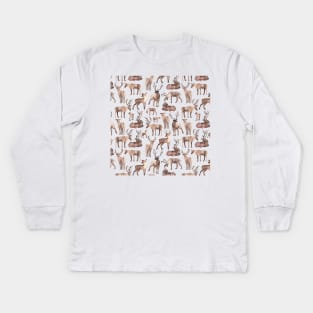 Deer Kids Long Sleeve T-Shirt